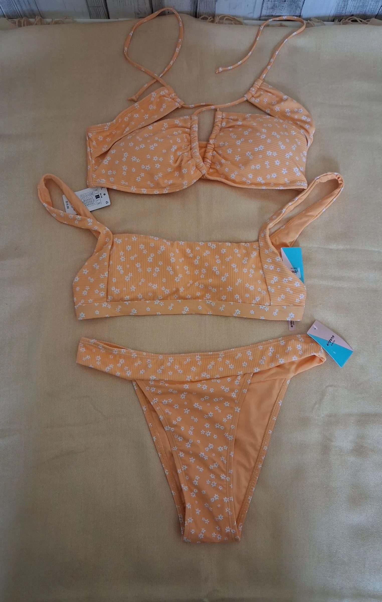 Ensemble Maillot de Bain 3 Pièces Neuf avec Étiquettes — Ardene (Taille M)